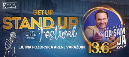 DA SAM JA NEKO - Enis Bešlagić @ GET UP STAND UP FESTIVAL (Varaždin)