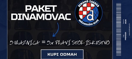 KK Dinamo Zagreb - Paket Dinamovac sezona 2025/2026