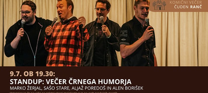 VEČER ČRNEGA HUMORJA