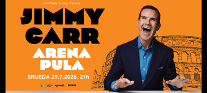 JIMMY CARR – Arena Pula