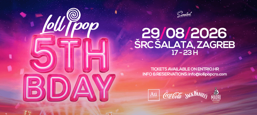Lollipop 5th Birthday @ ŠRC Šalata Zagreb