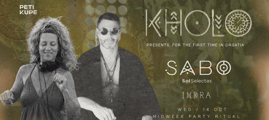 KHOLO: SABO (Sol Selectas, NYC)- For the First Time in Croatia .