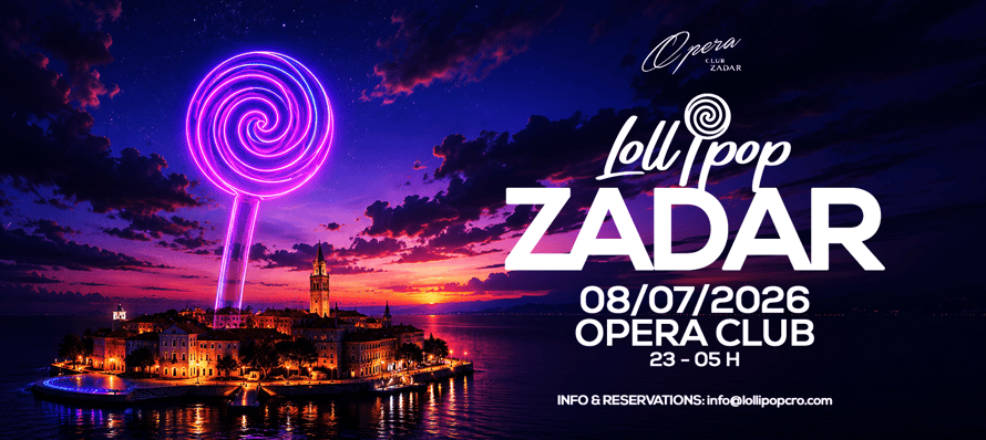 Lollipop Zadar Official Pre-party @ Opera Club
