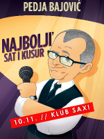 NAJBOLJI' SAT i KUSUR - Pedja Bajović BEST OF comedy specijal