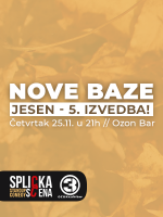 STAND-UP: NOVE BAZE JESEN – 5. IZVEDBA! - SPLICKASCENA
