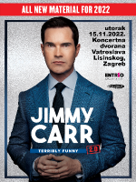 Jimmy Carr - Terribly funny 2.0 - Zagreb
