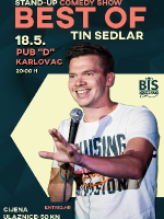 Karlovac: Best of TIN SEDLAR stand up - Pub 