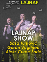 LAJNAP SHOW - Aleks Curać Šarić, Saša Turković i Goran Vugrinec