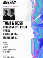Melted pres. Beach & Rooftopparty w/ Tomi&Kesh;(Sound by Void Acoustic)