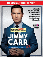 Jimmy Carr - Terribly funny 2.0 - Late Night Show - Zagreb