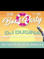 Boat Party w/ Dugina G - 20.08. - Saturday