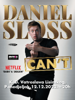 Daniel Sloss - Can't - 12.12.2022. - Zagreb