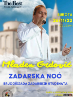Zadarska noć - Brucošijada zadarskih studenata: koncert Mladen Grdović