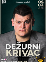 Goran Vinčić: Dežurni krivac show @ Koprivnica