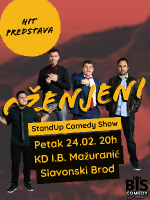 Slavonski Brod: Oženjeni - HIT comedy show @Koncertna dvorana IBM