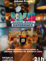 Humanitarni Super Bowl za ratnicu Lavu by Zagreb Patriots