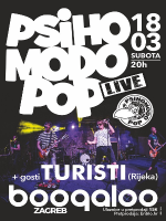 PSIHOMODO POP + TURISTI live