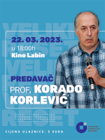 Prof. Korado Korlević - Veliki reset - Kino Labin