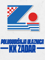 KK Zadar - polugodišnja ulaznica, sezona 2023/24