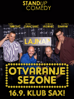 OTVARANJE SEZONE by LAJNAP - stand-up comedy show