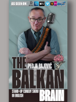 VILNIUS: STAND-UP IN ENGLISH - THE BALKAN BRAIN