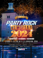 Party Rock NYE 2024 | | ILICA 16 | Throwback 2010 & 2000's
