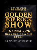 LevelOne - GOLDEN POP ROCK SHOW - BackBar Plan B