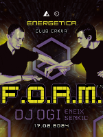 ENERGETICA w/ F.O.R.M. Live!