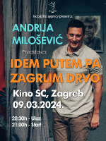 Andrija Milošević u Zagrebu!