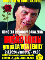 JAKOVLJE - Koncert Duško Lokin i grupa LA VITA