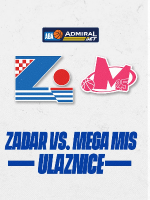 KK Zadar - KK Mega Mis (AdmiralBet ABA League)