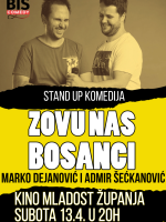 Županja: Zovu nas BOSANCI - Stand-Up Komedija - Dejanović i Šećkanović