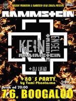 RAMMSTEIN TRIBUTE by KEIN ENGEL + 80'S PARTY