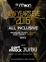 NYE 2016 @ Moon club Zagreb // ALL INCLUSIVE // DJ Jurki & DJ Carl Maxx ♫ r'n'b, reggaeton, house, pop ♫ 31.12.2015.