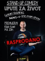 LAJNAP predstavlja: 'UPUTE ZA ŽIVOT' - Stand up comedy - Goran Vugrinec
