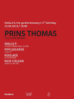 Prins Thomas at The Garden Brewery's 3rd Birthday