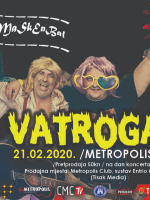 Koncert VATROGASci/NI Maskenbal / 21.02.2020.@Metropolis Club
