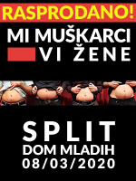 Split: Mi muškarci, vi žene - tematski standup show za Dan žena!