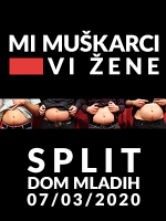 Split: Mi muškarci, vi žene - tematski stand-up show - Novi termin! 