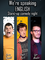 BIS comedy presents: We're speaking ENGLISH! stand up comedy night