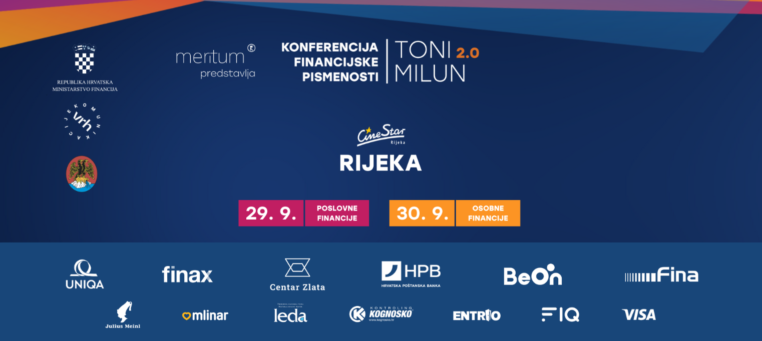 Konferencija financijske pismenosti Toni Milun 2.0 - RIJEKA
