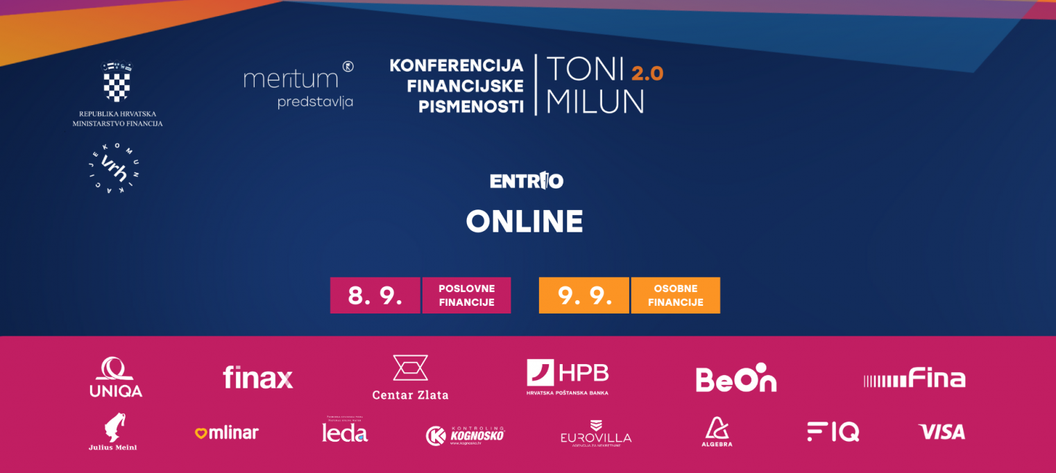 Konferencija financijske pismenosti Toni Milun 2.0 - ONLINE