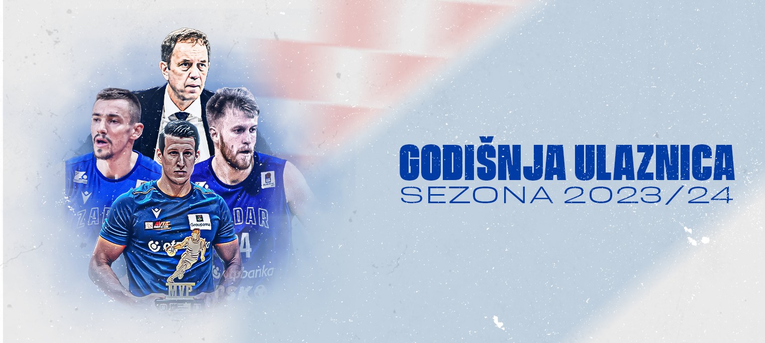 KK Zadar - godišnja ulaznica, sezona 2023/24