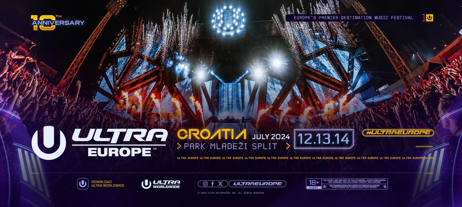 Ultra Europe Festival 2024.