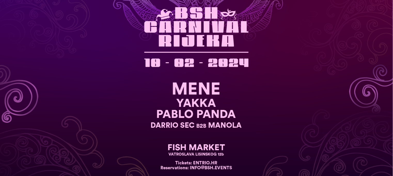 BSH Carnival Rijeka · Fish Market