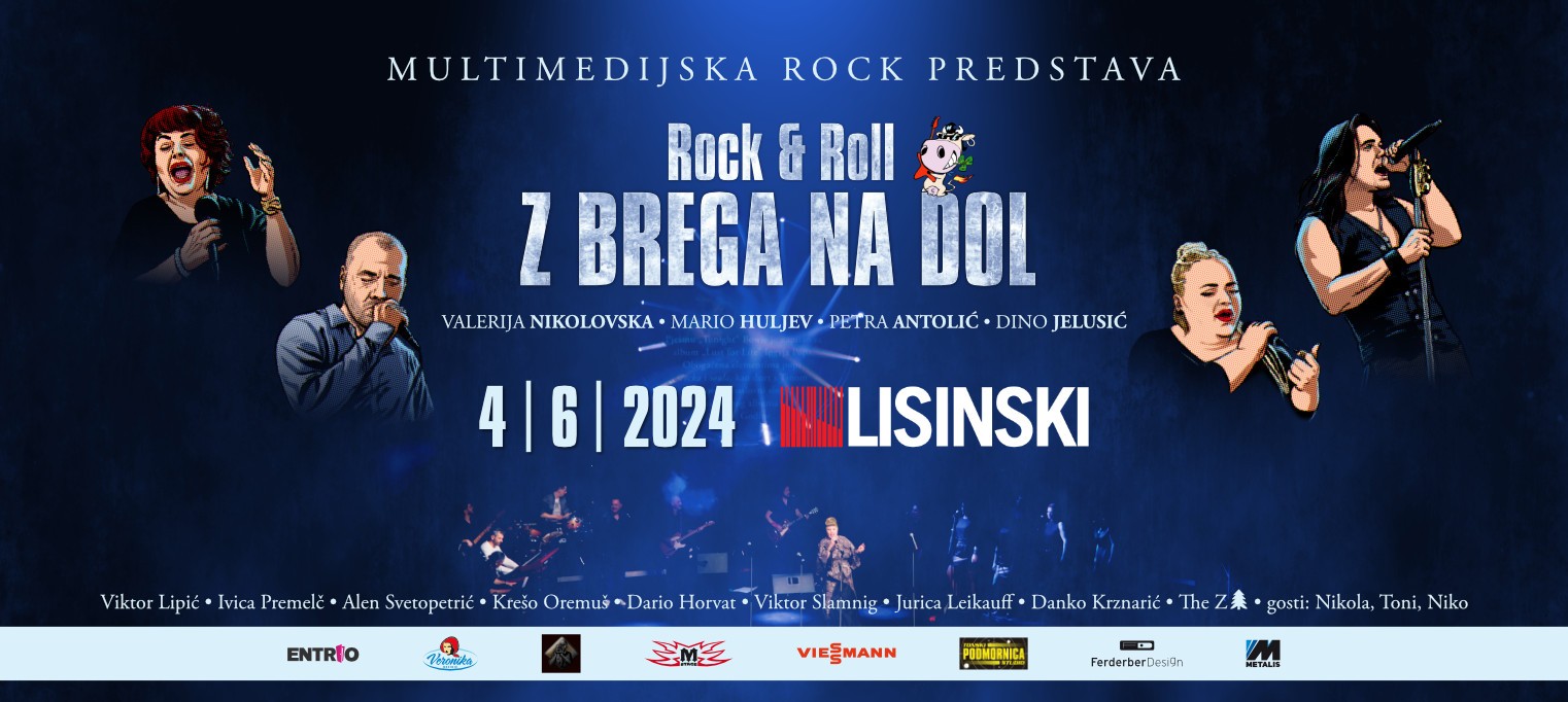 Rock and Roll z brega na dol - Zagreb