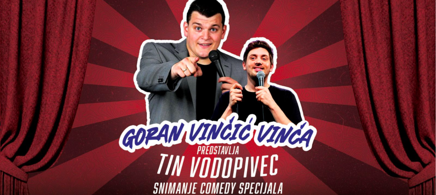 Goran Vinčić predstavlja: Tin Vodopivec - snimanje comedy specijala