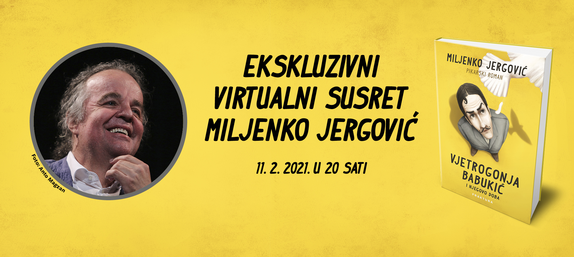 Ekskluzivni virtualni susret: Miljenko Jergović