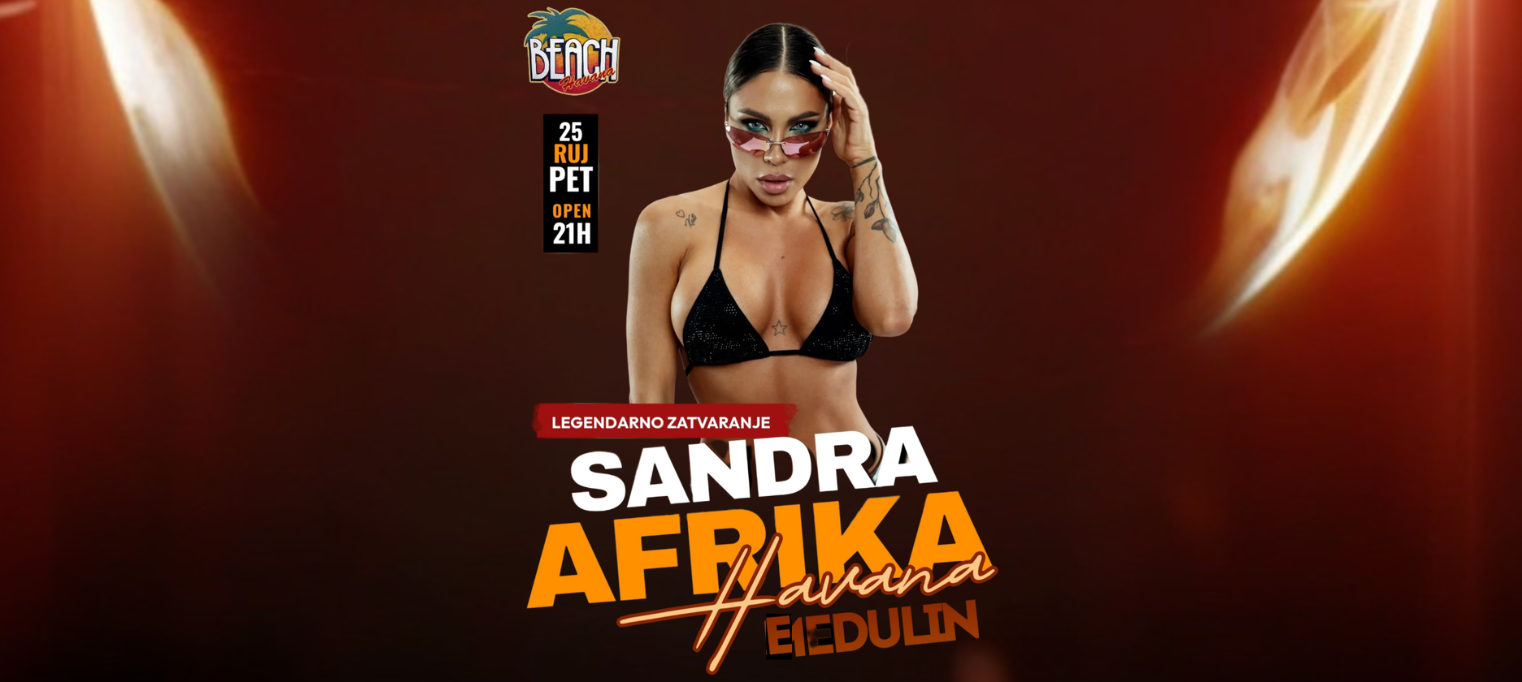 SANDRA AFRIKA - Legendarna zatvaranja Havane