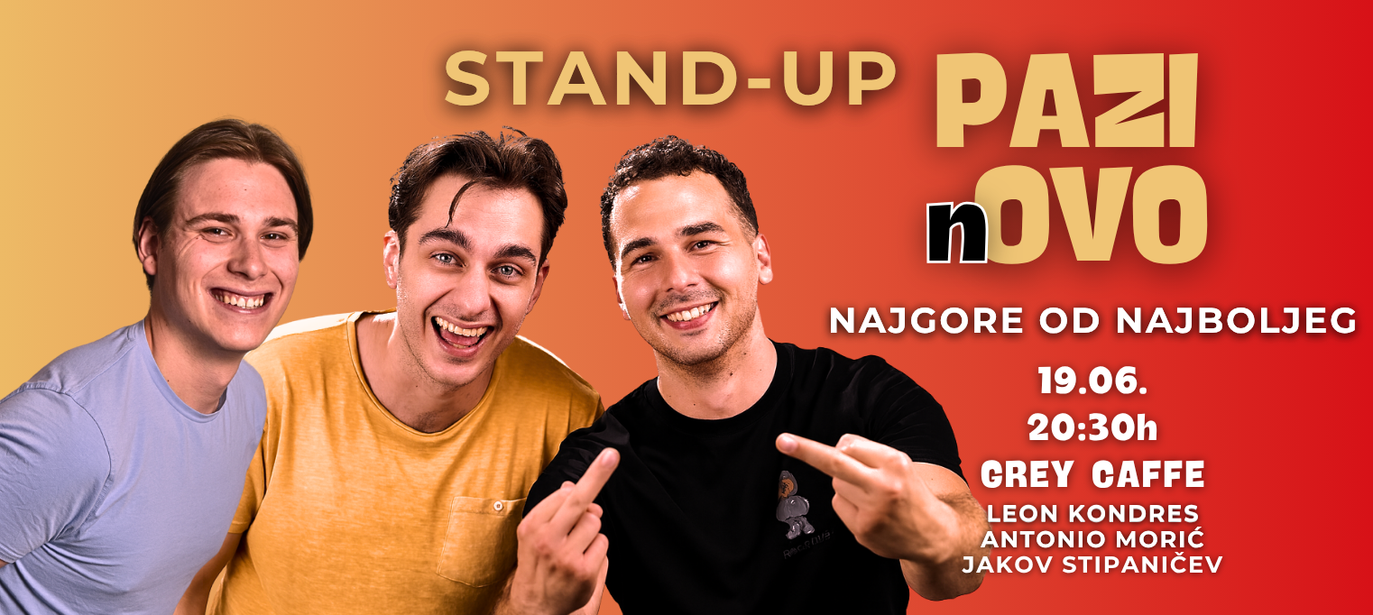 PAZI nOVO: Stand-Up večer NAJGORE OD NAJBOLJEG || URLAONA